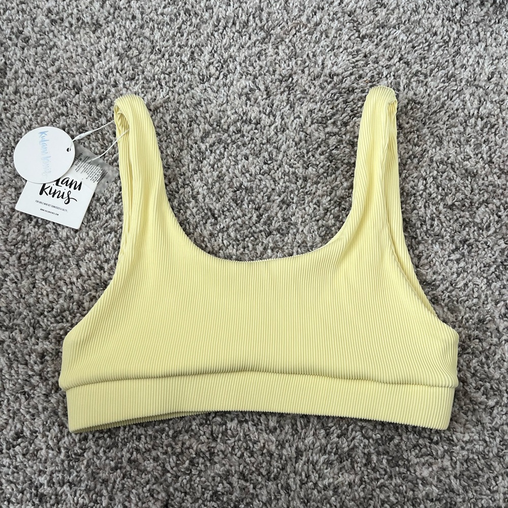 Kulani Kinis Long Crop Bikini Style Top